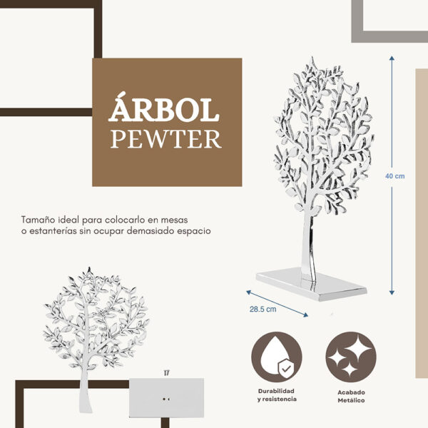 Escultura árbol de la Vida de 40 cm - Imagen 7