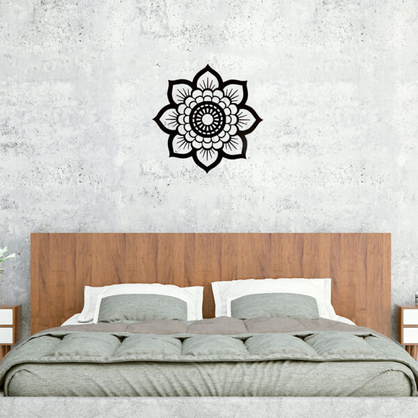 Mandala de metal decoración de pared para el hogar en interiores o exteriores - Imagen 5