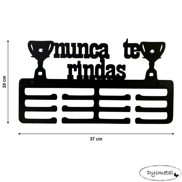 Medallero de Metal Nunca te Rindas - Imagen 4