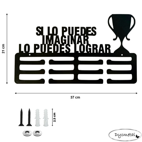 Medallero para Pared Color Negro - Imagen 4