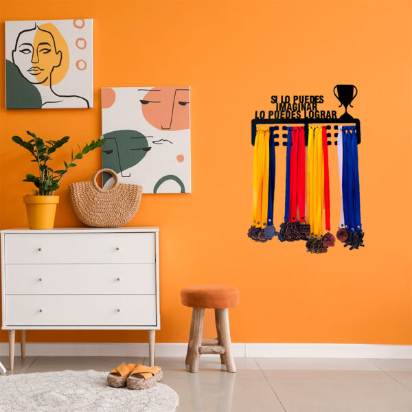 Medallero para Pared Color Negro - Imagen 5