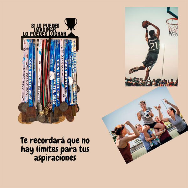 Medallero para Pared Color Negro - Imagen 7