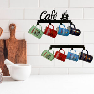 Soporte de pared para tazas