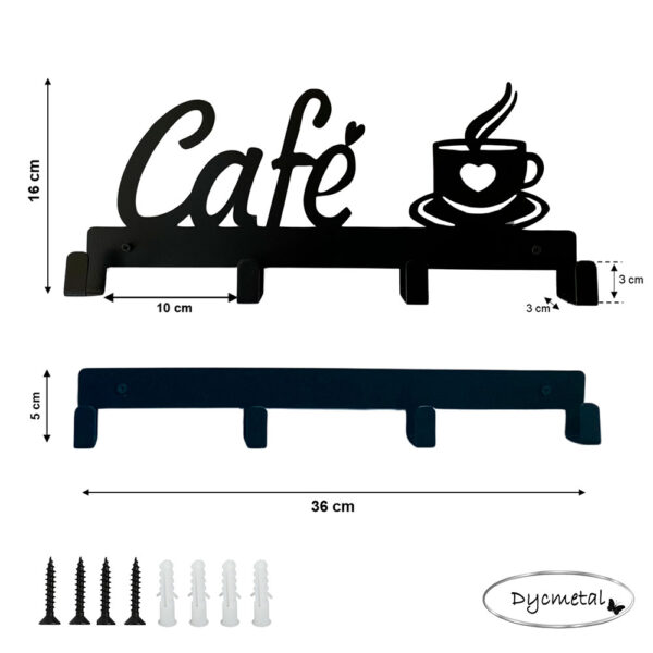 Soporte de pared para tazas - Imagen 3