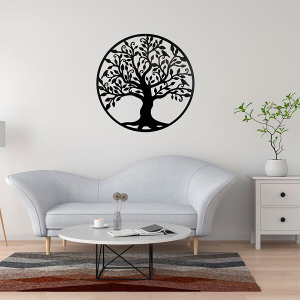 Árbol de la vida de metal tamaño 60 cm - Imagen 6