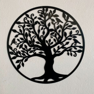 Árbol de la vida de metal tamaño 45 cm