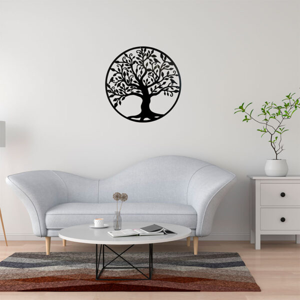 Árbol de la vida de metal tamaño 45 cm - Imagen 3