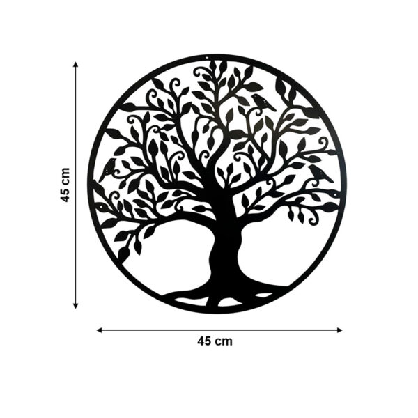 Árbol de la vida de metal tamaño 45 cm - Imagen 4