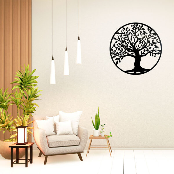 Árbol de la vida de metal tamaño 45 cm - Imagen 6